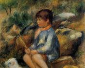 皮埃尔 奥古斯特 雷诺阿 : Young Boy at the Stream